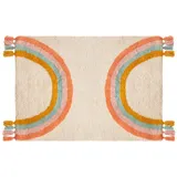 Atmosphera - Kinderteppich Carte Baumwolle - B 100 x T 1 x H 150 cm - 100x150 cm - Mehrfarbig