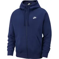 Nike Sportswear Club Fleece Kapuzenjacke Herren midnight navy/midnight navy/white S