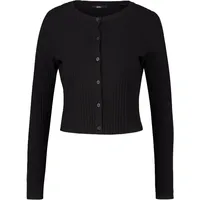 Zero Strickjacke, Strukturen-Optik, für Damen, 9105 BLACK BEAUTY, 42