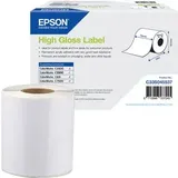 Epson High Gloss Label - Continuous, 76 mm x 33m, Endlos-Etiketten, Papier, glänzend