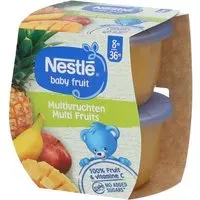 NESTLE Baby Fruit® Compotes Multi-Fruits Aliment 2x130 g