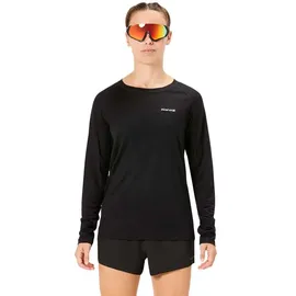 NNormal Merino Langarm-T-Shirt schwarz L