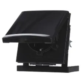 Busch-Jaeger Steckdoseneinsatz 1f 0 m Schwarz 1 St.