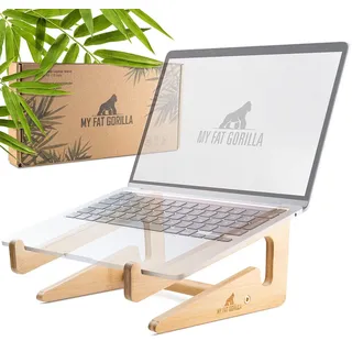 My Fat Gorilla Notebook Ständer - Laptop Ständer Holz - Laptop Stands - Laptopständer Holz