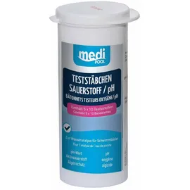 mediPool TestStäbchen Sauerstoff/pH, 50-er Pack