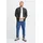 Indicode IDBronte Sweatjacke Herren Schwarz/Blau XL