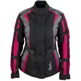 ROLEFF RACEWEAR Damen Textil Motorradjacke mit CE Protektoren, gute Belüftung, taillierter Schnitt