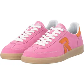 Rieker San Diego Damen Retro-Sneaker Pink/Orange 38