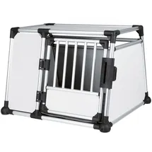 Trixie Transportbox Aluminium 93 x 64 x 81 cm Hellgrau/Silber