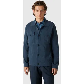 Maerz Muenchen Strickjacke 544000 blau XXL