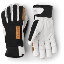 Hestra Ergo Grip Active Wool Terry Handschuhe schwarz/weiß 8