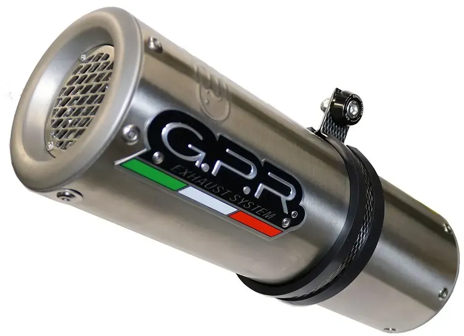 Gpr Exclusive M3 Inox F 800 R 09-14 Homologierter Slip On Schalldämpfer - Satin Silver / Satin Silver - Homologated