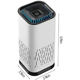 Zerodis Mini-Luftbefeuchter 250 Ml Weiß