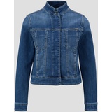 s.Oliver BLACK LABEL s.Oliver - Jeansjacke Stehkragen, Damen, blau, 36