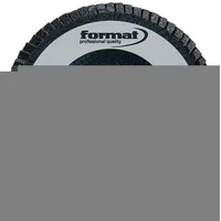 FORMAT Schleifmopteller 6° gewölbt 180mm K80