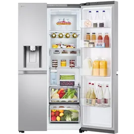 LG GSLE91MBAB Side-by-Side (623 l, 1790 mm hoch, Edelstahl)