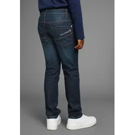 delmao Stretch-Jeans Blau 158