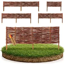 BooGardi Beeteinfassung 60 x 20 cm 1 Stück Braun