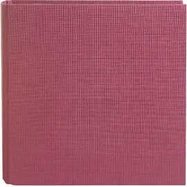 Goldbuch Ringbuch A5 Bella Vista fuchsia 20x22 cm Leinen 2-Ringmechanik