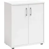 MÖBELPARTNER Aktenschrank weiß 1 Fachboden 65,0 x 34,0 x 77,0 cm