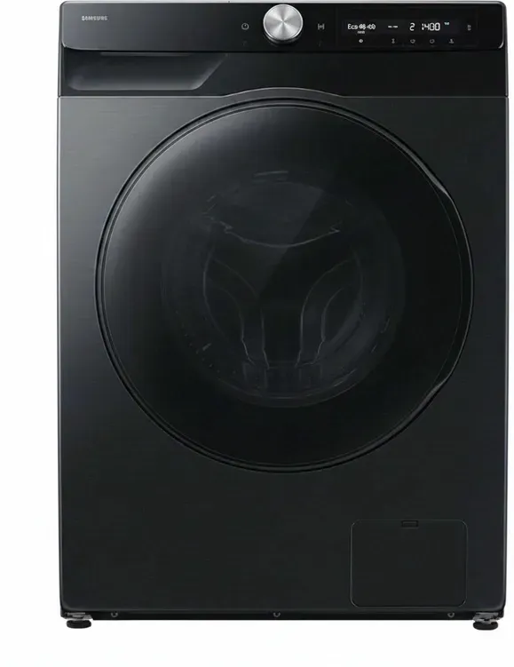 Samsung Wasch-Trocken-Kombi, 9 kg Wasch-/6 kg Trockenkapazität, 1400 U/min, AI EcoBubble, Energieeffizienzklasse A (Waschen) / D (Gesamt), WLAN & Sprachsteuerung, Beladungs- & Fleckenerkennung, Nachlegefunktion, 24-Stunden-Startverzögerung, Leckwasserschutz & Kindersicherung