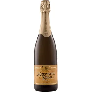 Sekt Die Perle von Krim weiß halbtrocken 0,75L 12,5% vol.