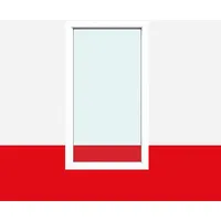 Festverglasung Fenster fest im Rahmen Weiß