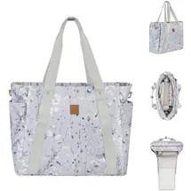KIKKABOO Florence Wickeltasche Grau