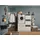 laundreezy LDSK4 Waschmaschinenschrank 117,5 x 162 x 67,5 cm Weiß Holzwerkstoff