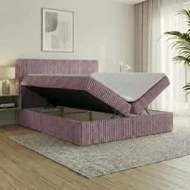 A&J MöbelLand RALF 160 x 200 cm H3 Rosa