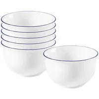 SELTMANN WEIDEN Müslischalen Compact Blaurand Blau 6-tlg.