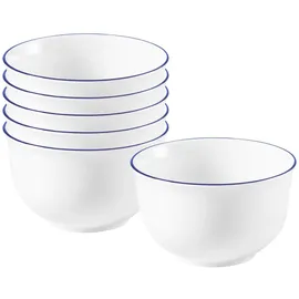 SELTMANN WEIDEN Müslischalen Compact Blaurand Blau 6-tlg.