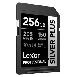 Lexar Silver Plus UHS-1 V30 R205/W150MB/s 256GB