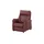 Hukla Relaxsessel Pascal Leder 83 x 105 x 90 cm Rot drehbar