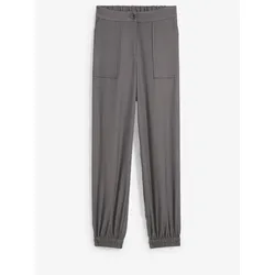 bonprix Hose mit elastischem Bund, grau, 42