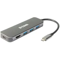 D-Link DUB-2333 5-in-1 USB-C Hub mit HDMI/Power Delivery