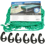 PETEX Anhängernetz 4,5 m x 2,5 m mit Gummispannband