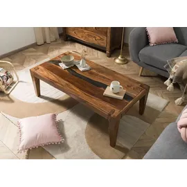 MASSIVMOEBEL24.DE Ancona Dunkelbraun Sheesham 120 x 60 x 40 cm