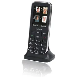 Olympia Mobiltelefon Joy II - große Tasten mit Hintergrundbeleuchtung, Farb-Display, Seniorenhandy, Schwarz