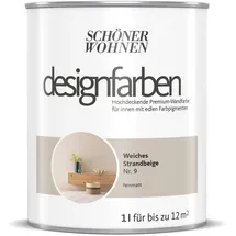 Schöner Wohnen Designfarben Weiches Strandbeige 1 l