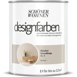 Schöner Wohnen Designfarben Weiches Strandbeige 1 l