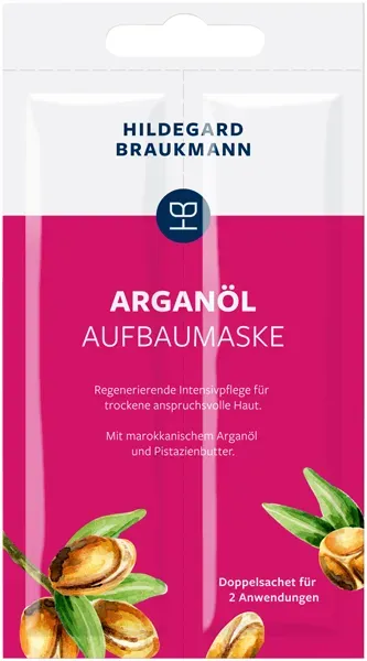 Arganöl Aufbaumaske Doppelsachet