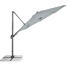 Doppler Ravenna Ax Ø 330 cm Hellgrau