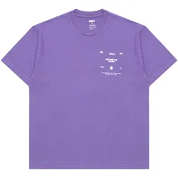 Obey AROUND THE GLOBE TEE - Violett - M