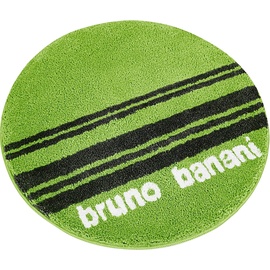 bruno banani Badematte »Daniel«, Höhe 20 mm, rutschhemmend beschichtet, fußbodenheizungsgeeignet-strapazierfähig-schnell trocknend, grün