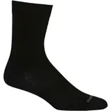 Icebreaker Lifestyle Fine Gauge Crew Socken Schwarz L/XL