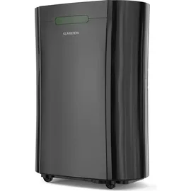 Klarstein AeroDry Smart 12L Luftentfeuchter 12L/Tag 18 m2 Feuchtigkeitssensor App-Steuerung 135 m3/h Schwarz