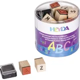 Heyda Stempelset Alphabet 30 St. + Stempelkissen