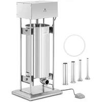 Royal Catering Wurstfüller 30 l elektrisch inkl. 4 Füllrohre - Elektrische Wurstfüller
