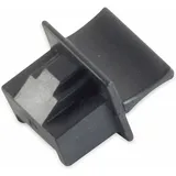helos RJ45 Staubschutz/Blindstopfen Schwarz